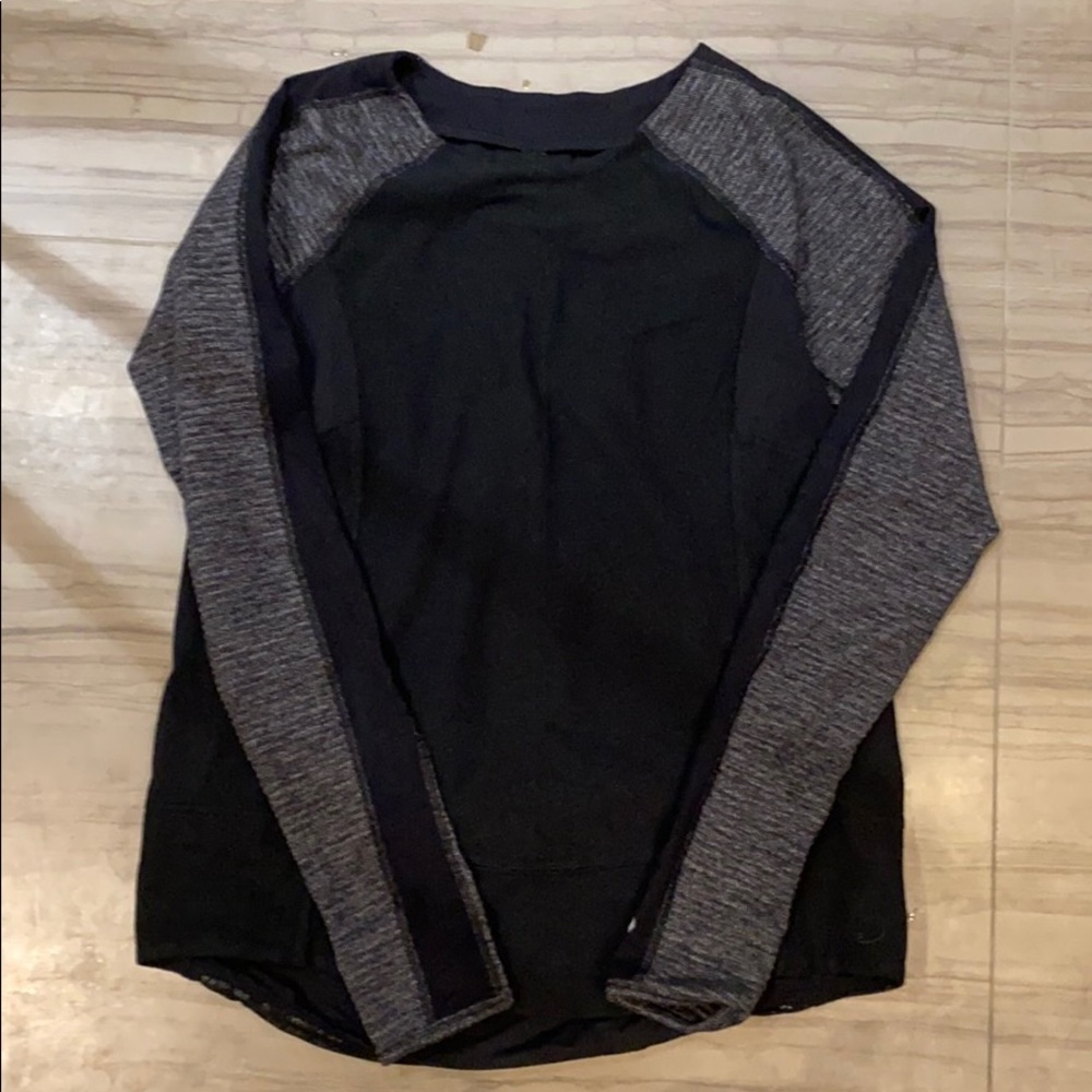 Lululemon Black Long sleeve Top